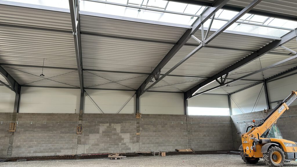 Výstavba hal H1 a H2, Tursko